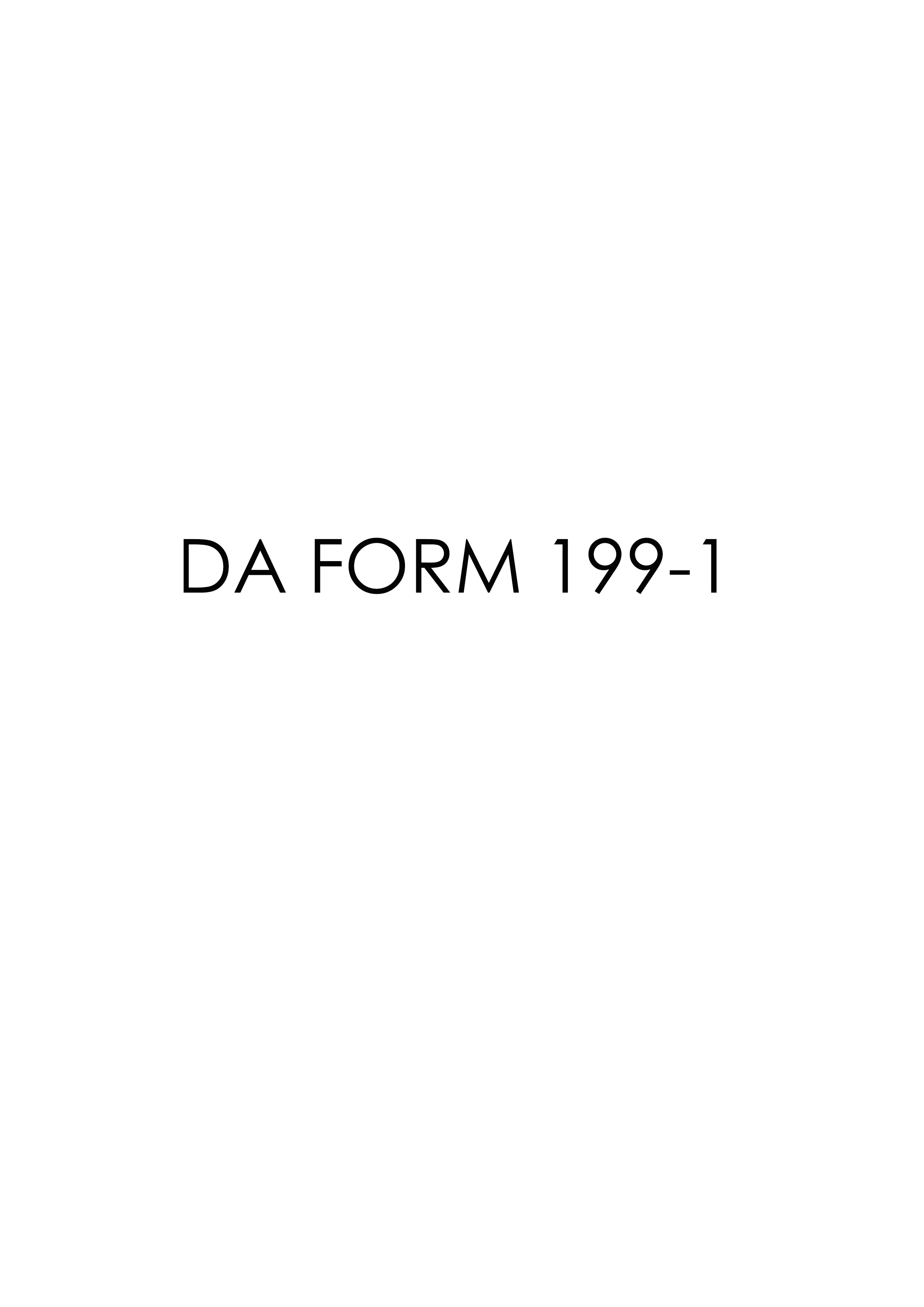 Download da 199-1 Form Free