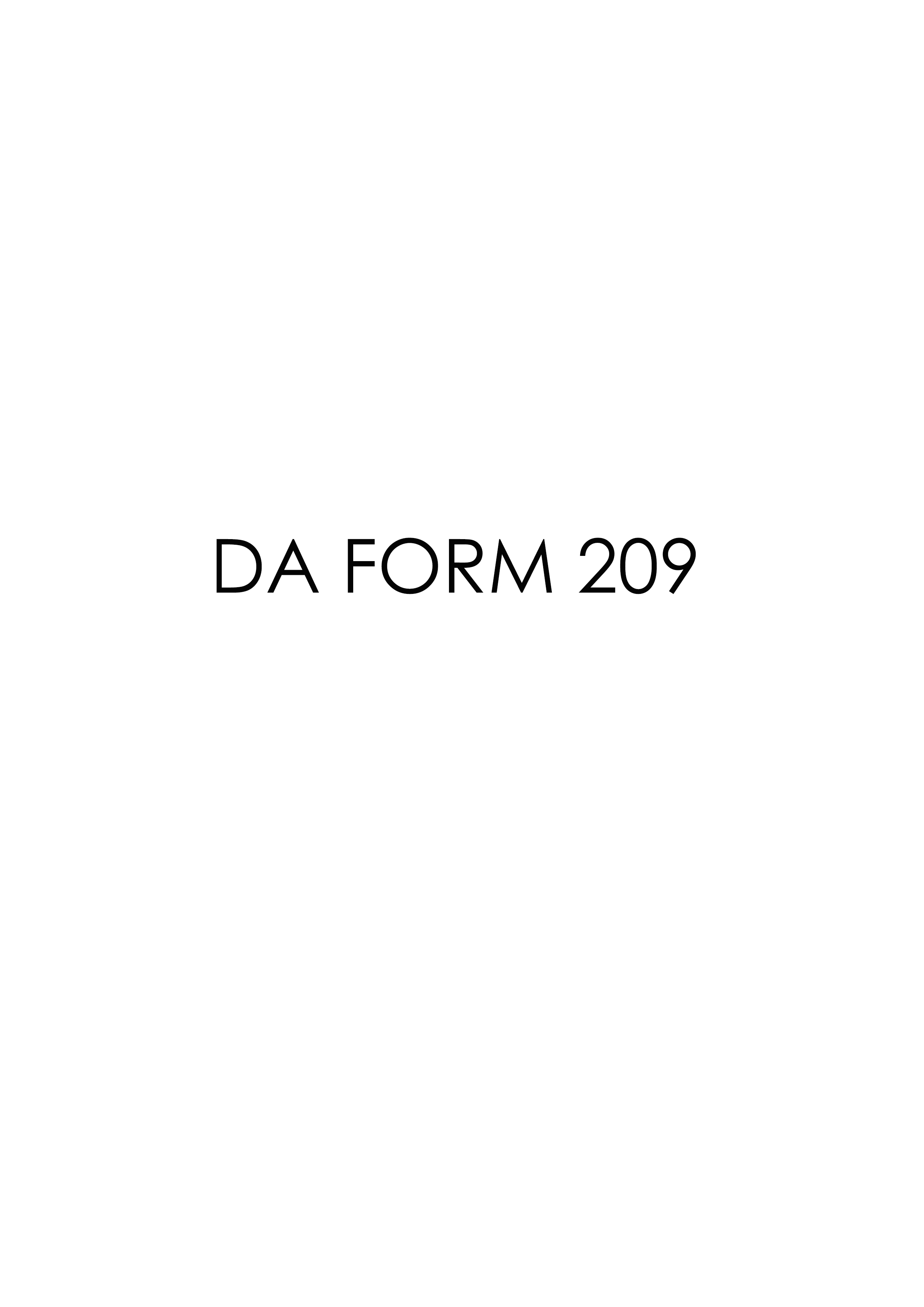Download da 209 Form Free